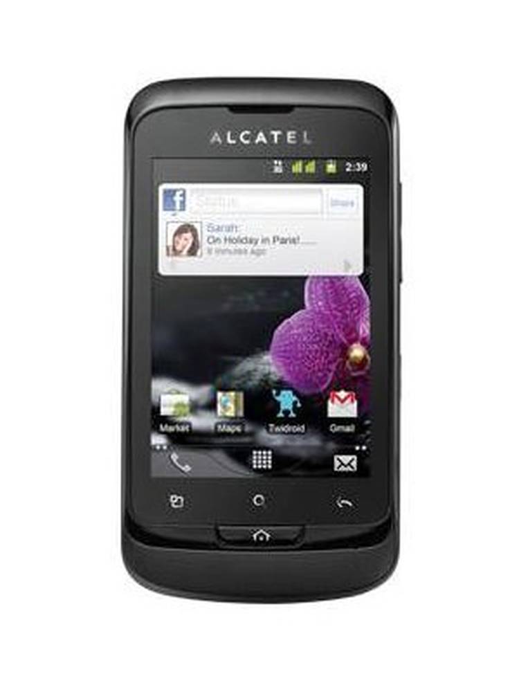 LCD with Touch Screen for Alcatel OT-918N - Black by Maxbhi.com