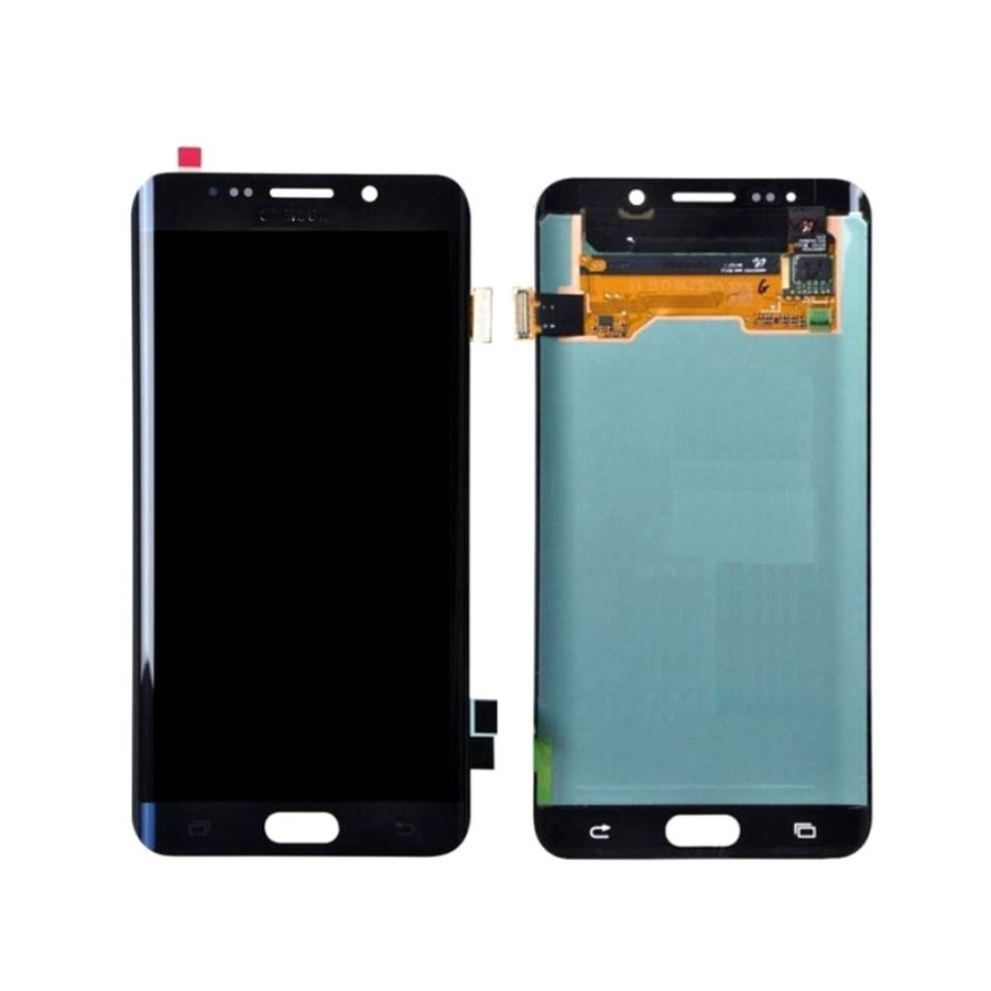 LCD with Touch Screen for Samsung Galaxy S6 Edge Plus - Blue by Maxbhi.com