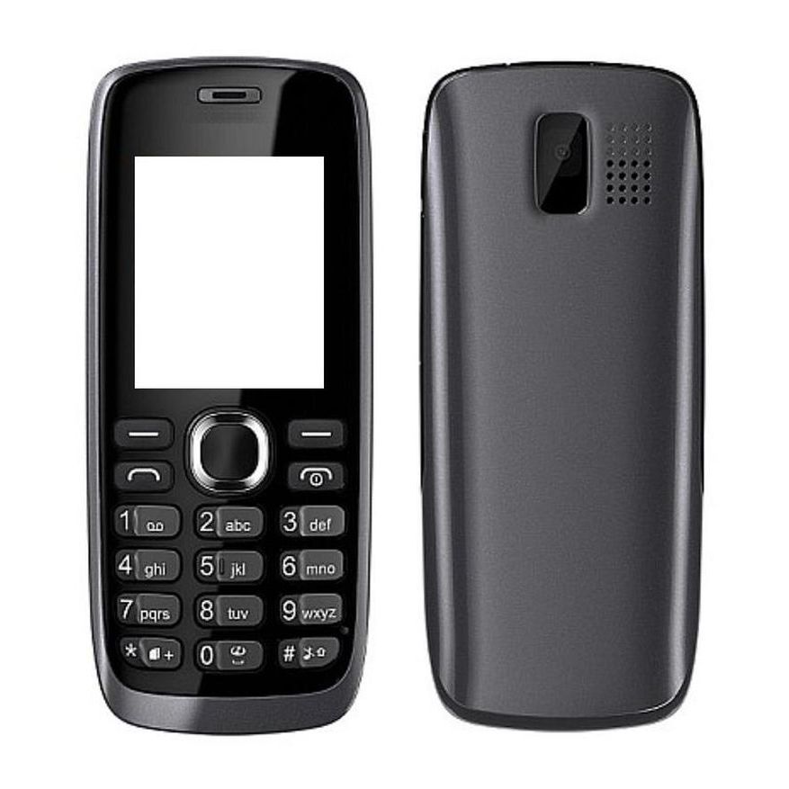 Full Body Panel For Nokia 112 - Black - Maxbhi.com