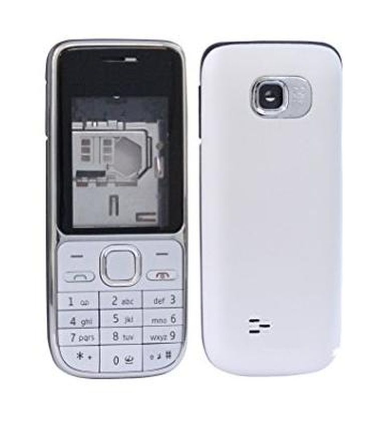 Full Body Panel For Nokia C2-01 - White - Maxbhi.com