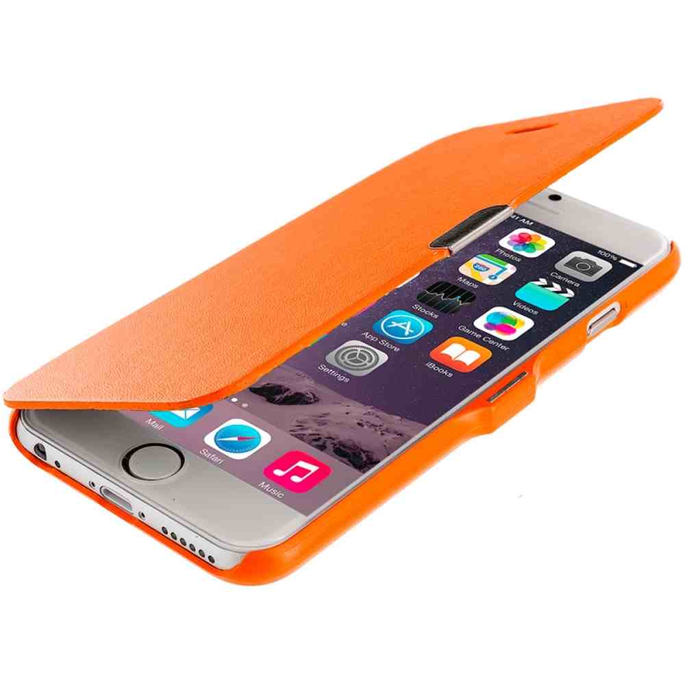 Flip Cover For Apple Iphone 6 Plus 64gb Orange Maxbhi Com