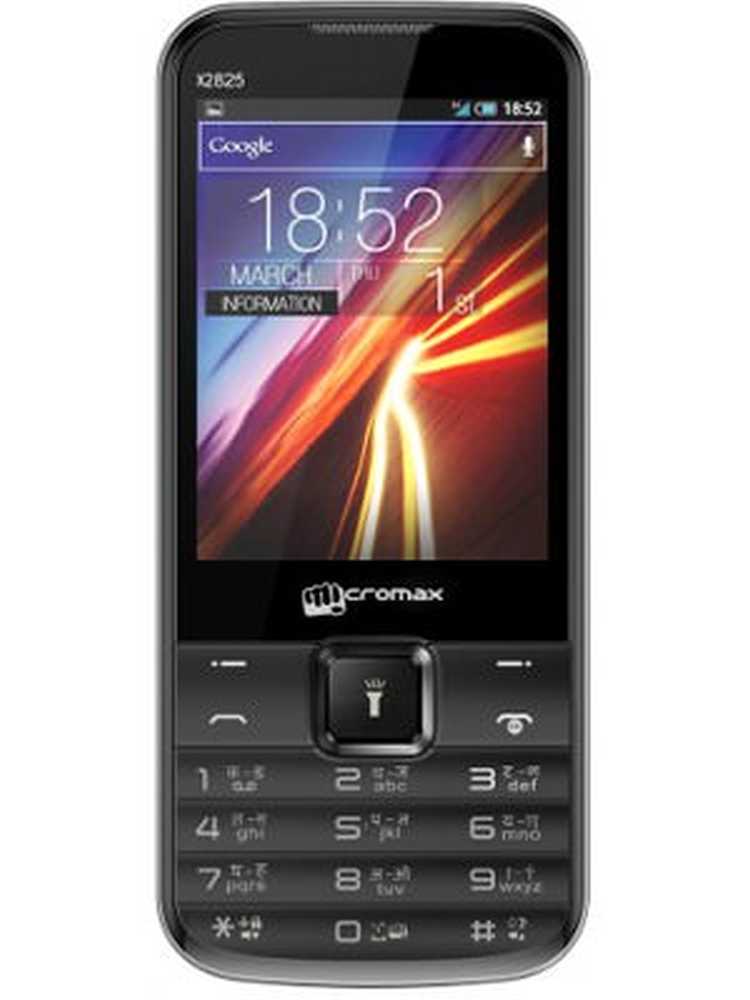 micromax x2825