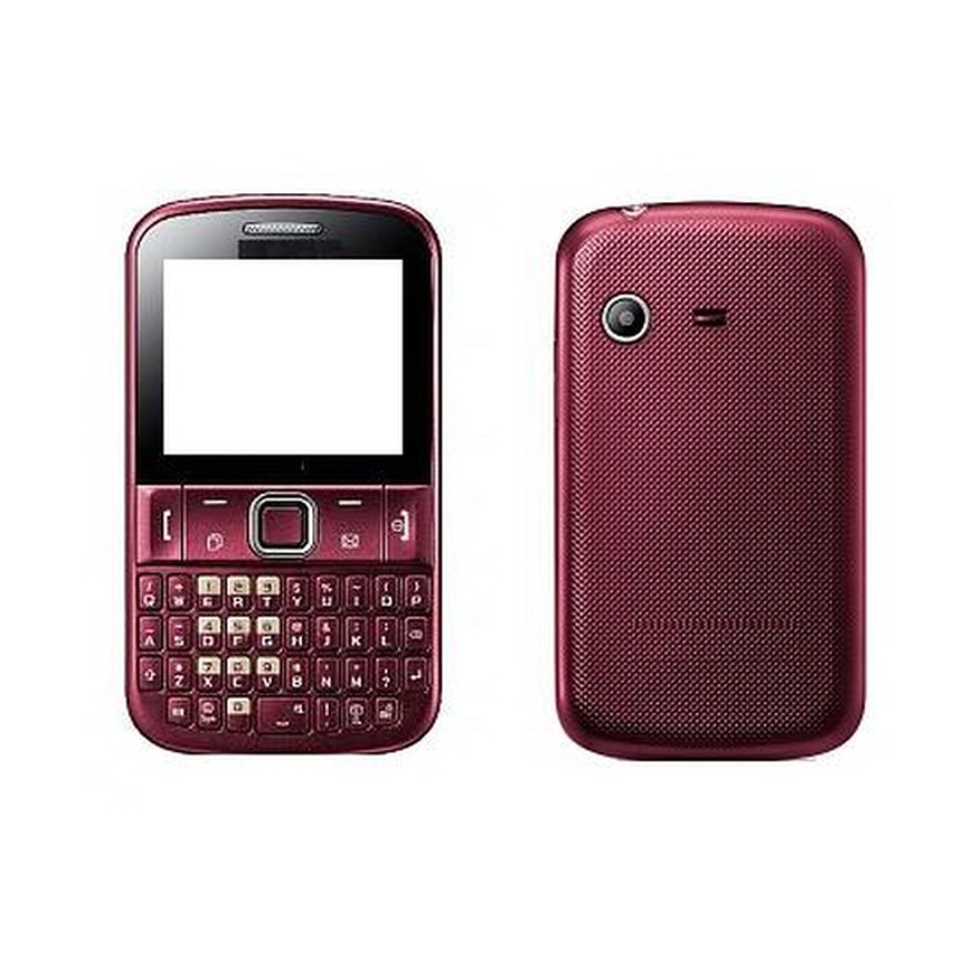 Full Body Housing For Samsung Chat 222 Plus Red Maxbhi Com