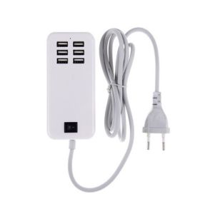 6 Port Multi USB HighQ Fast Charger for OnePlus 9R 5G